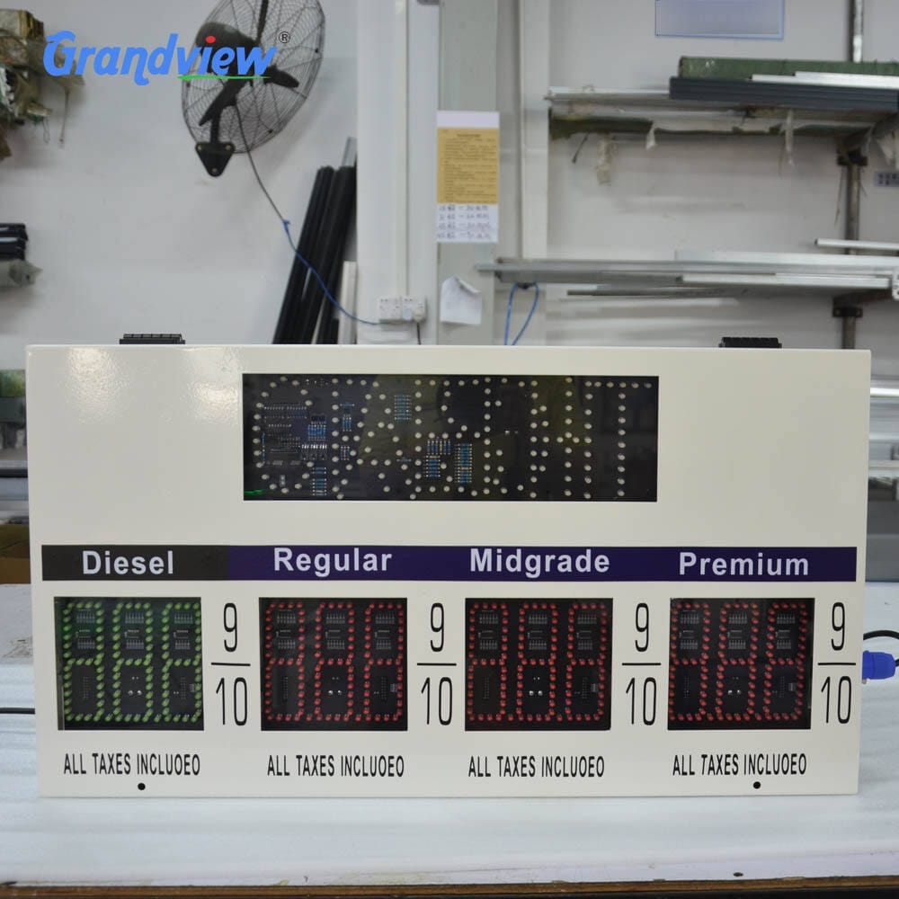 Double Sided Led Gas Price Sign 88.88 4 Digit 7 Segment Led Gas Pump Topper Price Signs - Image 5