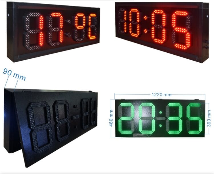 Portable Digital LED Scoreboard with remote control for basketball
