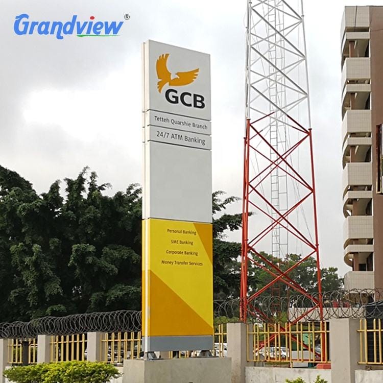 Custom Architectural Monument Sign for Business Park and Wayfinding - Image 2