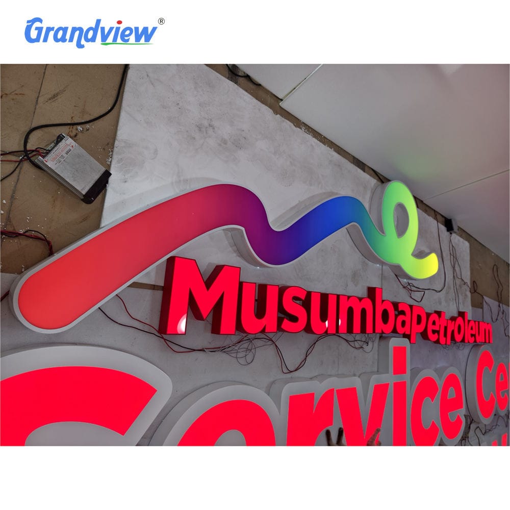 Custom Architectural Monument Sign for Business Park and Wayfinding - Image 4