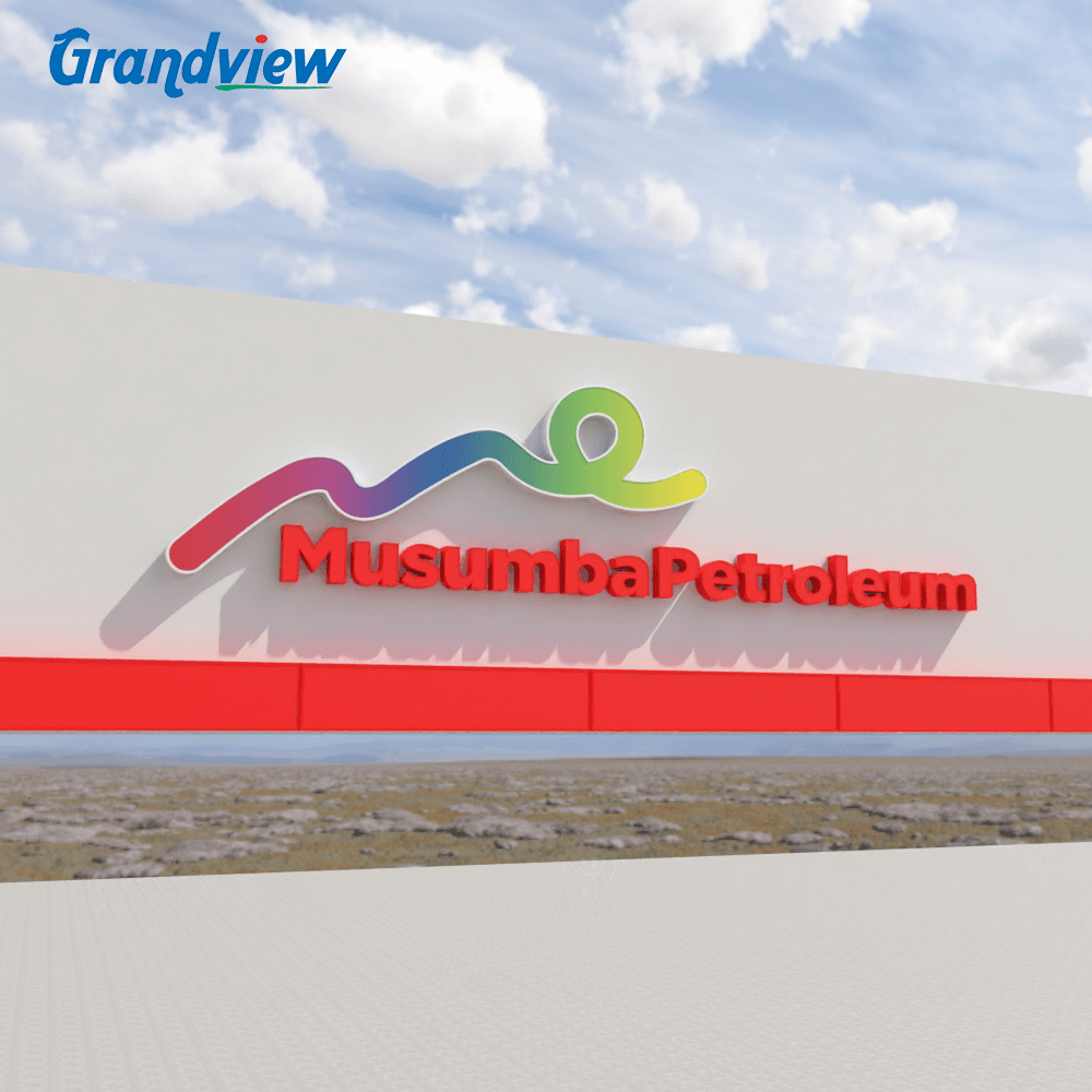 Custom Architectural Monument Sign for Business Park and Wayfinding - Image 5